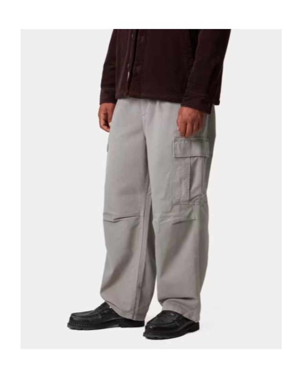 Carhartt Gray Cole Cargo Pant for men