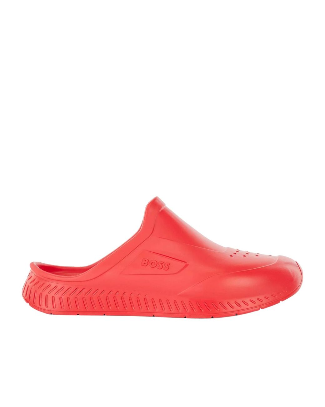 Boss Red Titanium-R Rubber Slide for men