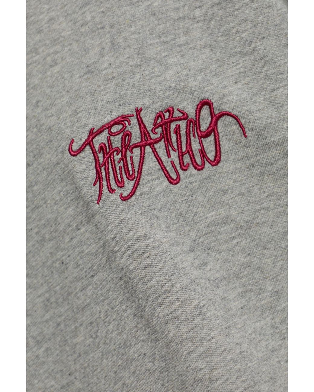 The Attico Gray The Il Primo Bagno Logo T-Shirt