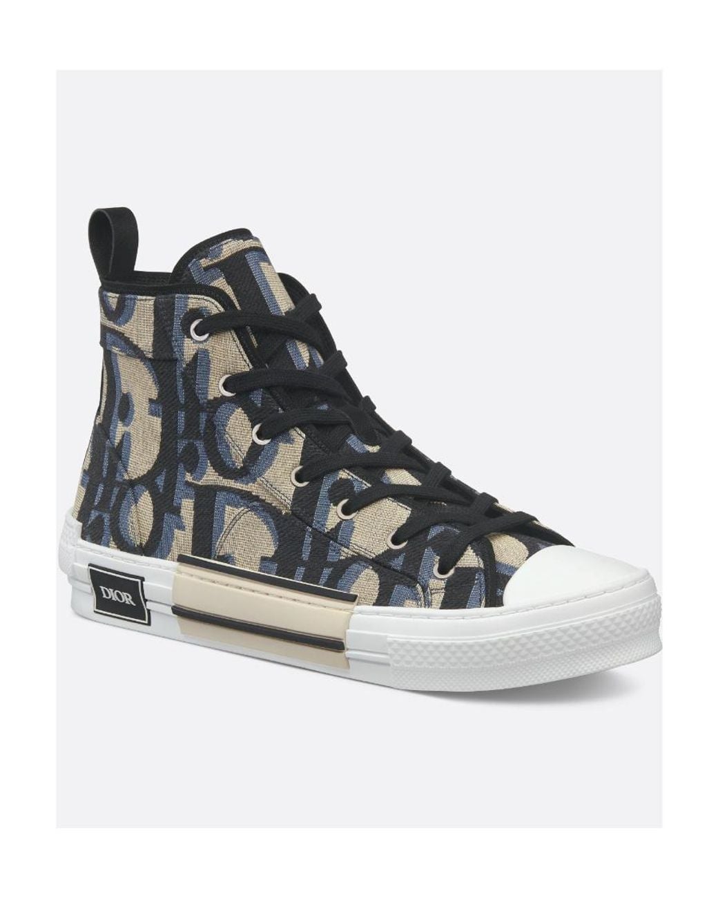 Dior Blue Homme B23 High-Top Sneakers for men