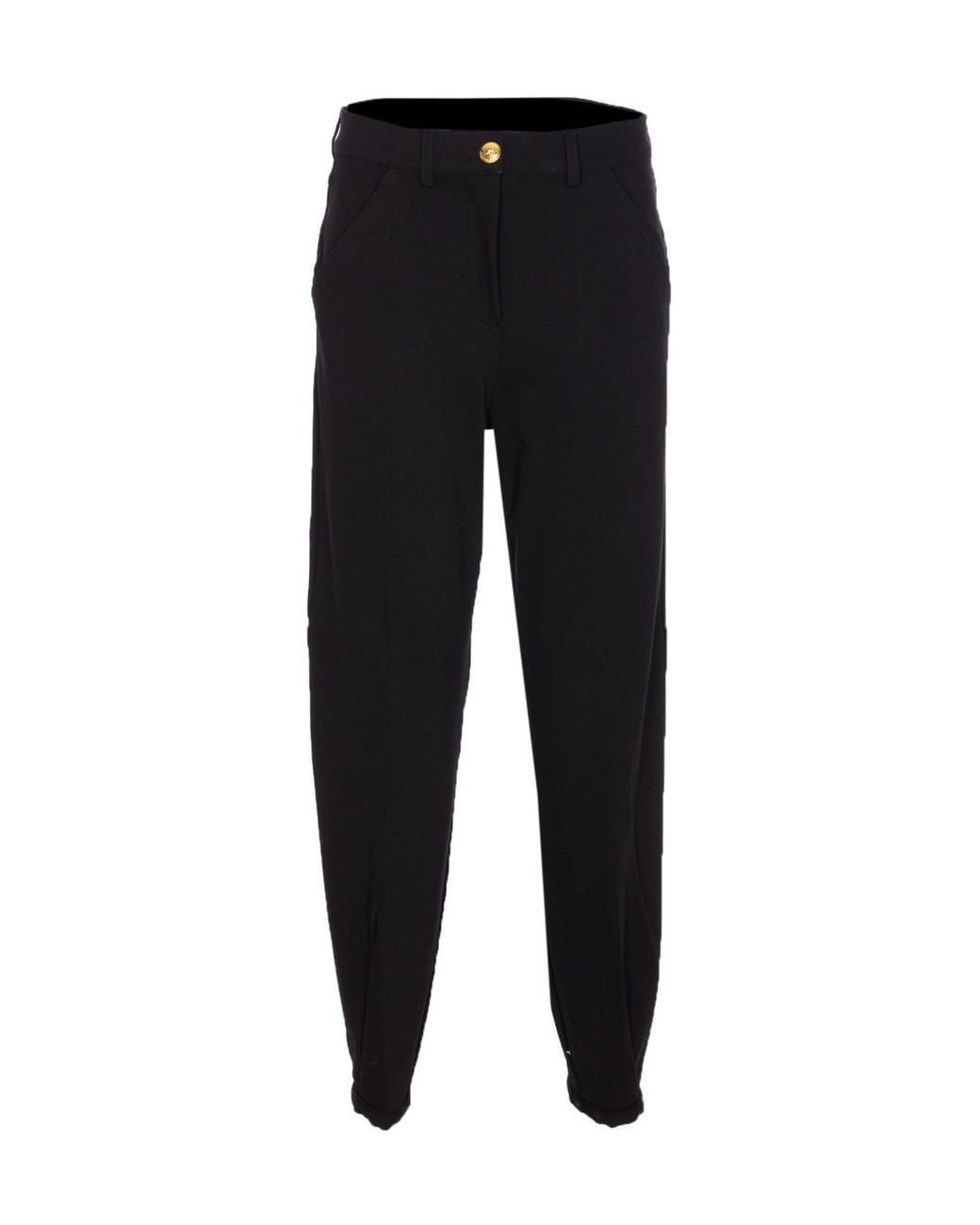Pinko Black Tapered Leg Pants