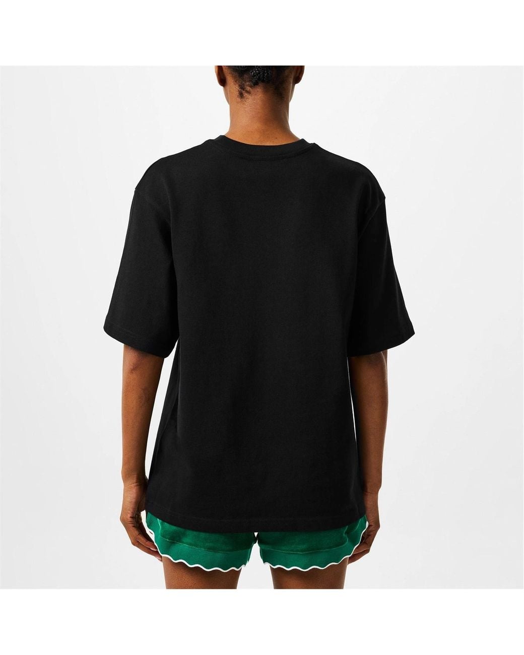 Casablanca Black Logo Crew Neck T-Shirt