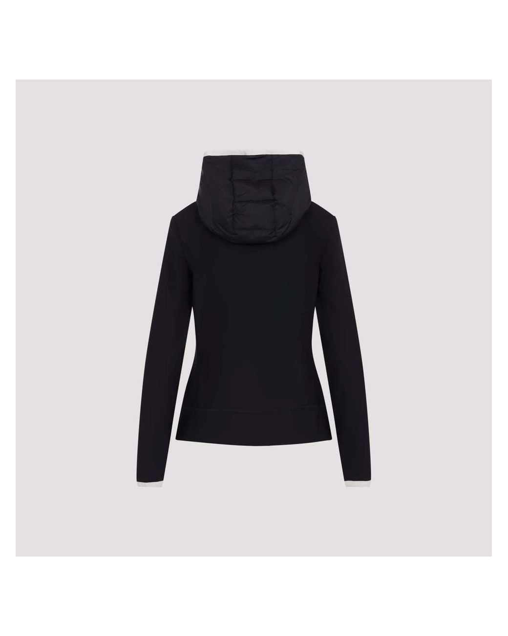 Moncler Black Grenoble Quilted Performance Hooded Jacket