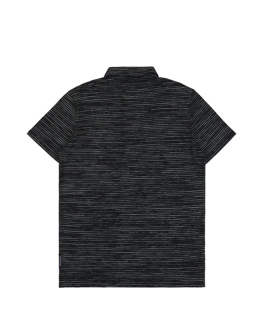 Armani Jeans Black Logo Polo Shirt for men