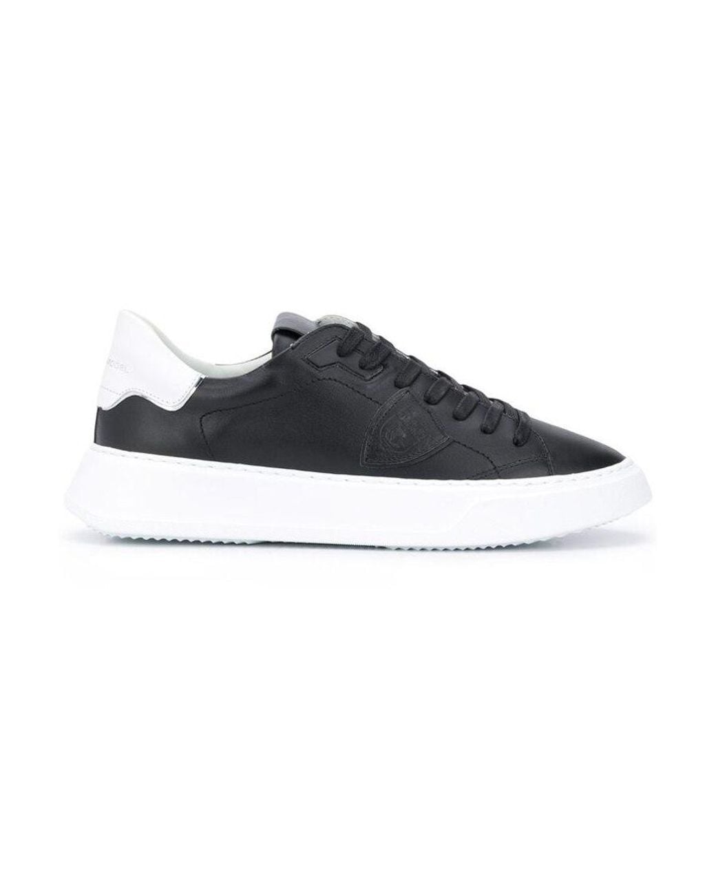 Philippe Model Multicolor Temple Veau Lace-Up Sneakers for men