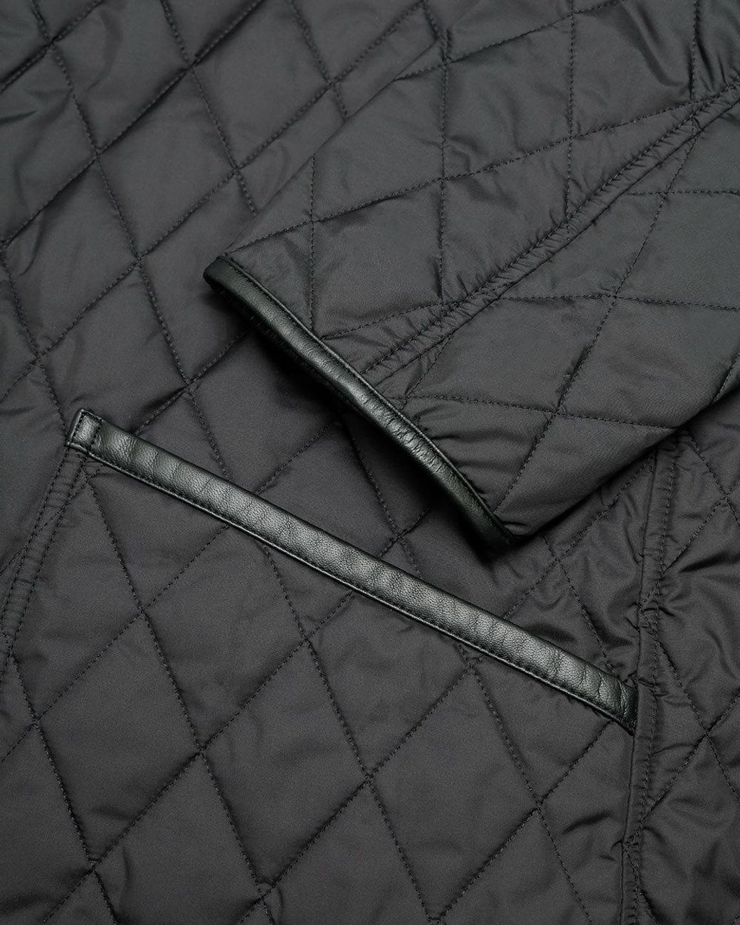 Ferragamo Gray Quilted Casual Jacket for men