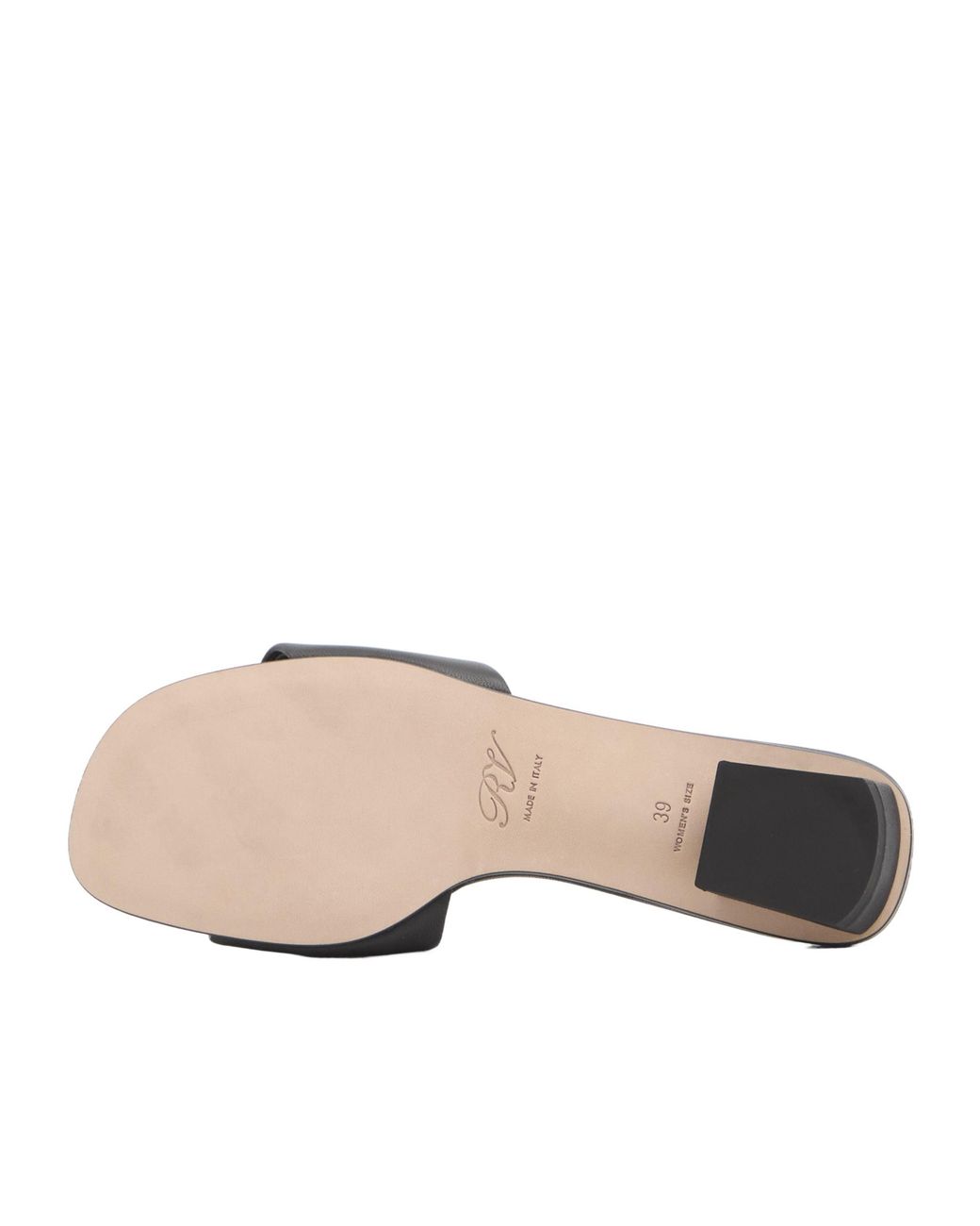 Roger Vivier White Logo-Engraved Open-Toe Mules