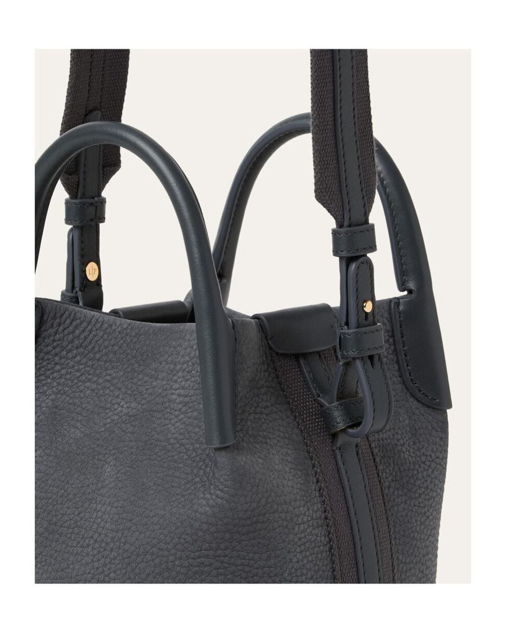 Loro Piana Black Micro Bale Bag