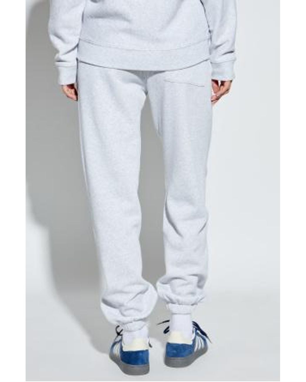 Sporty & Rich Blue Pants Pa050625300Gy03 0-Heather for men