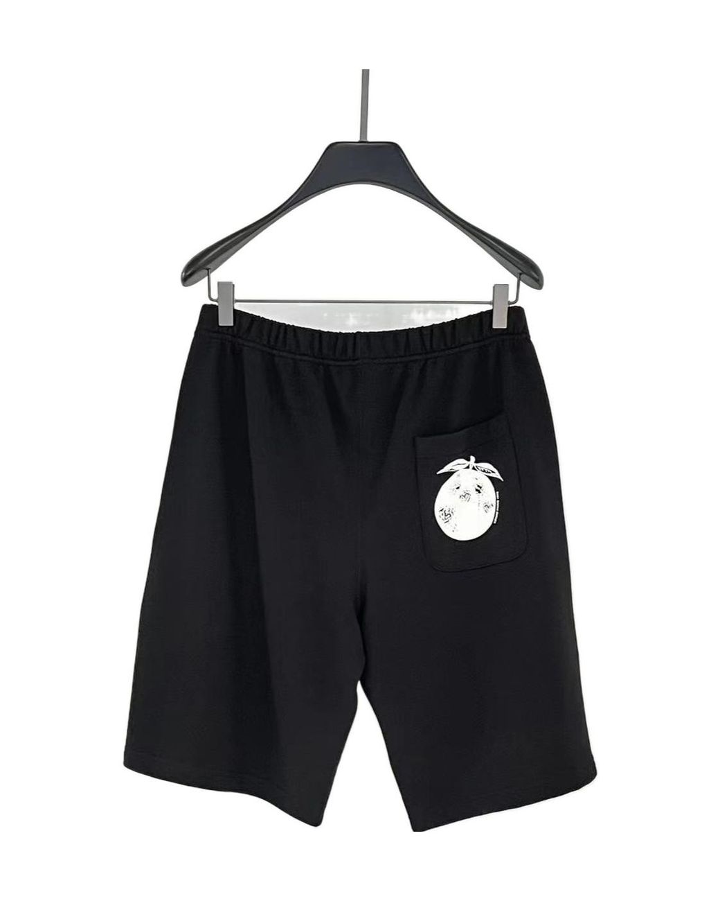 KENZO Black Logo Logo Shorts for men