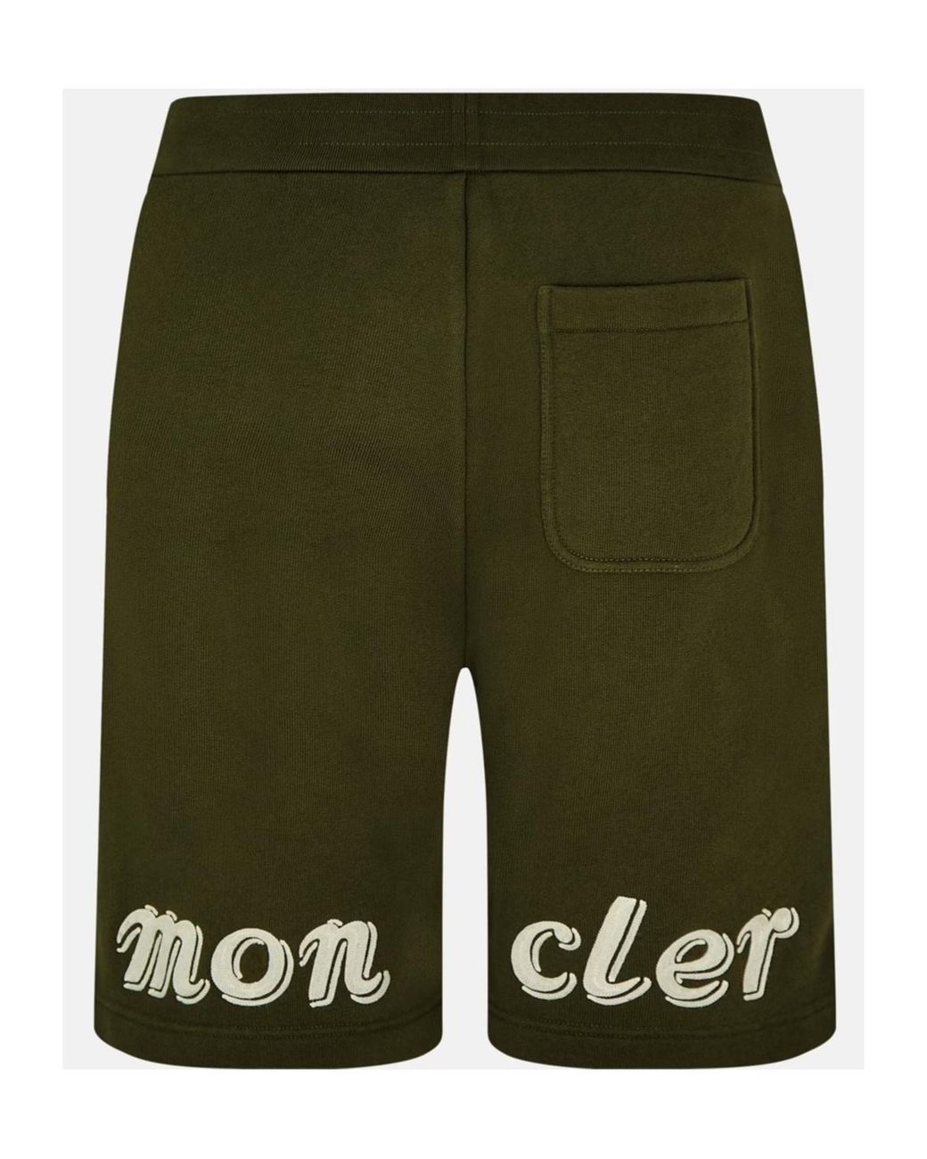 Moncler Green X Mercedes-Benz By Nigo Logo Shorts for men