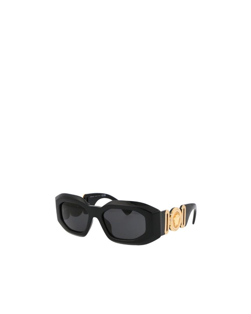 Versace White Logo Sunglasses for men