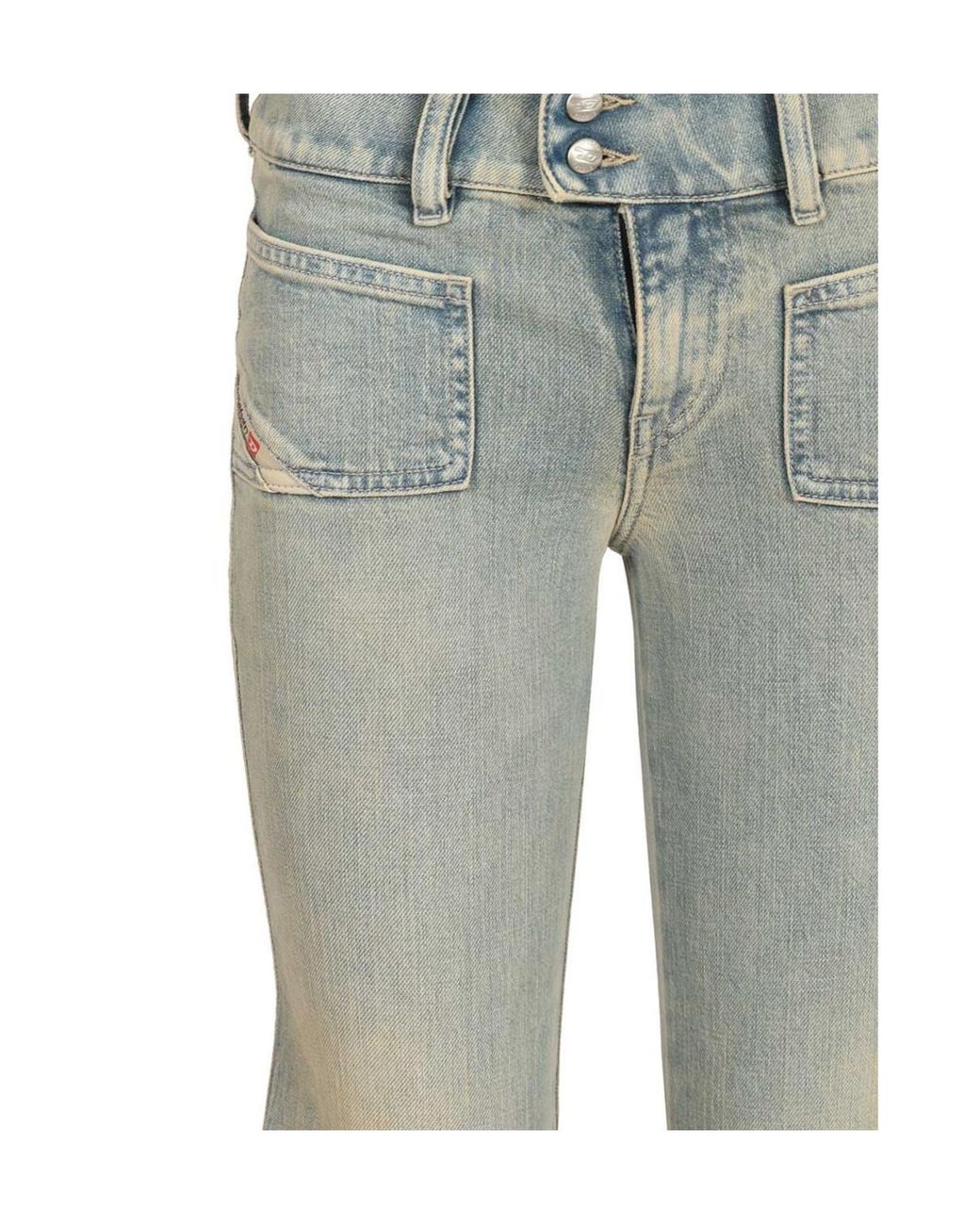 DIESEL Gray D-Hush 09N50 Bootcut Jeans