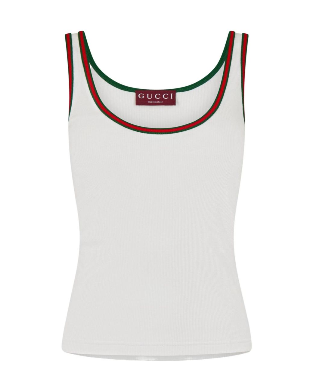 Gucci White Simple Vest