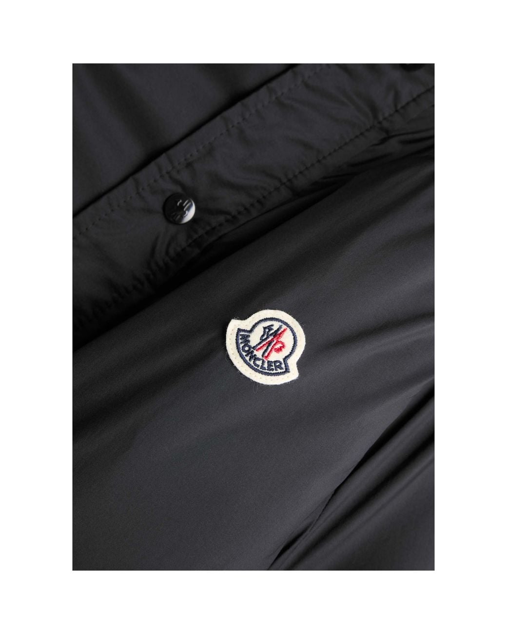 Moncler Black Light And Warm Coat for men