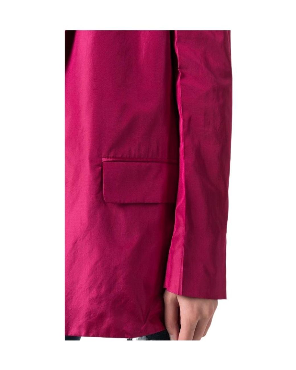 Valentino Pink Crinkled-Effect Single-Breasted Blazer