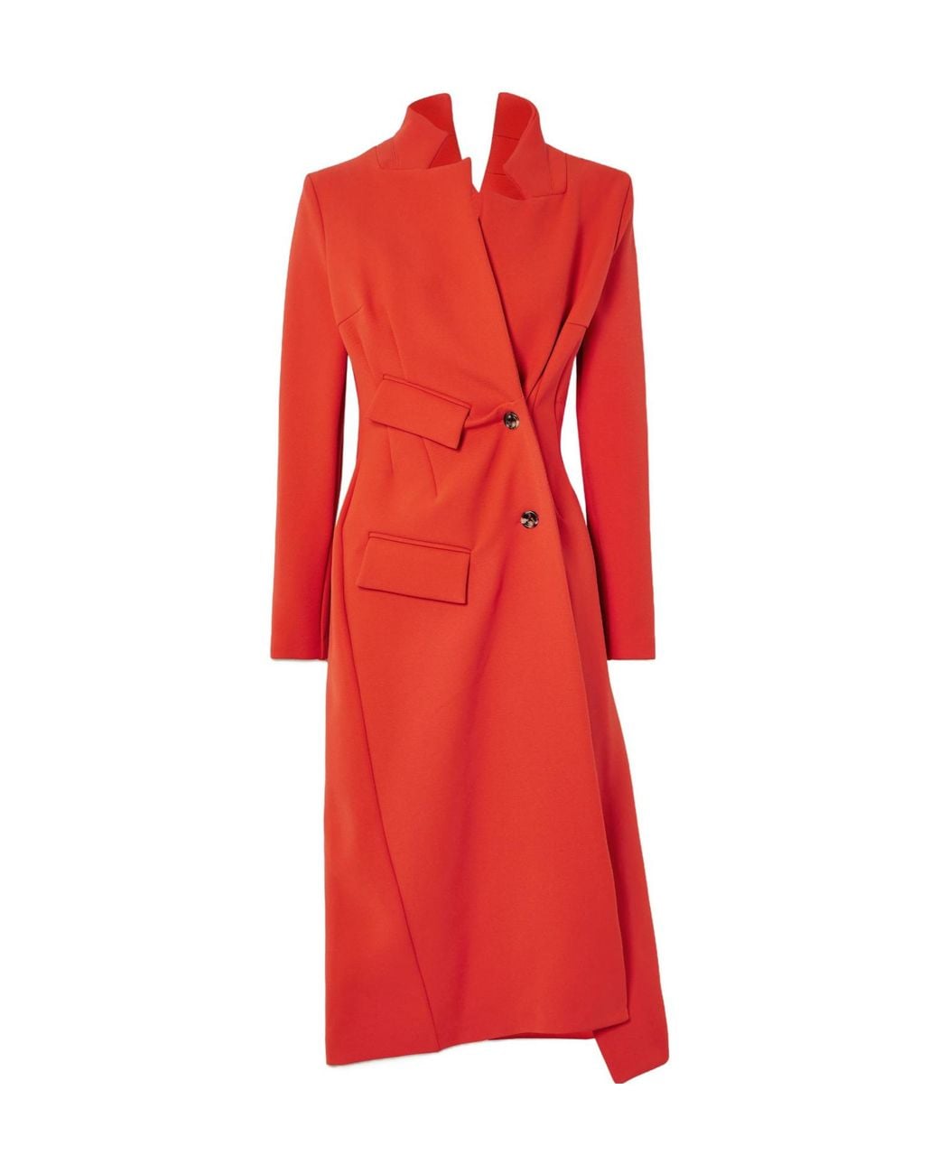 A.W.A.K.E. MODE Solid-Colored Long Coat