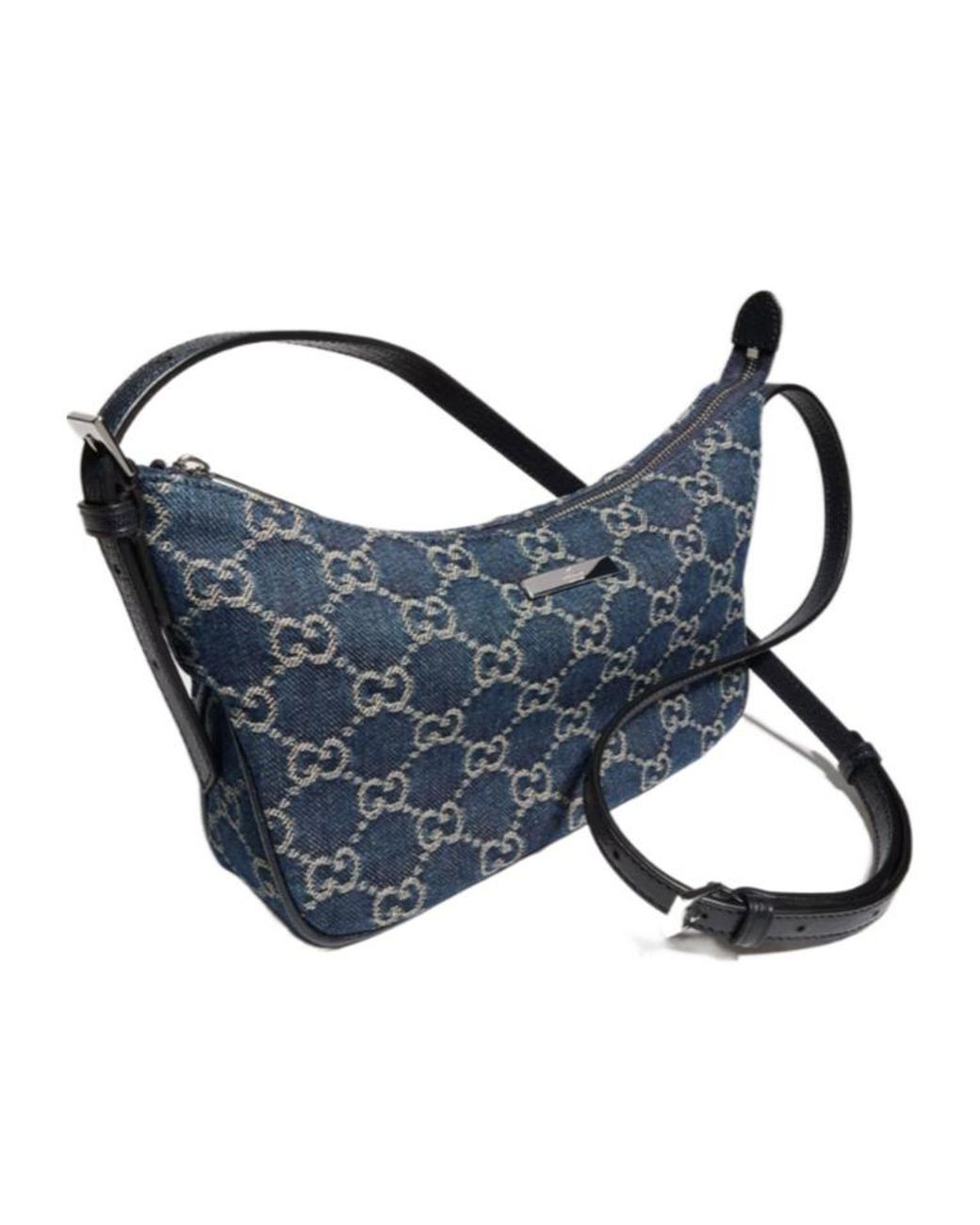 Gucci Blue Lady Lunetta Small Shoulder Bag
