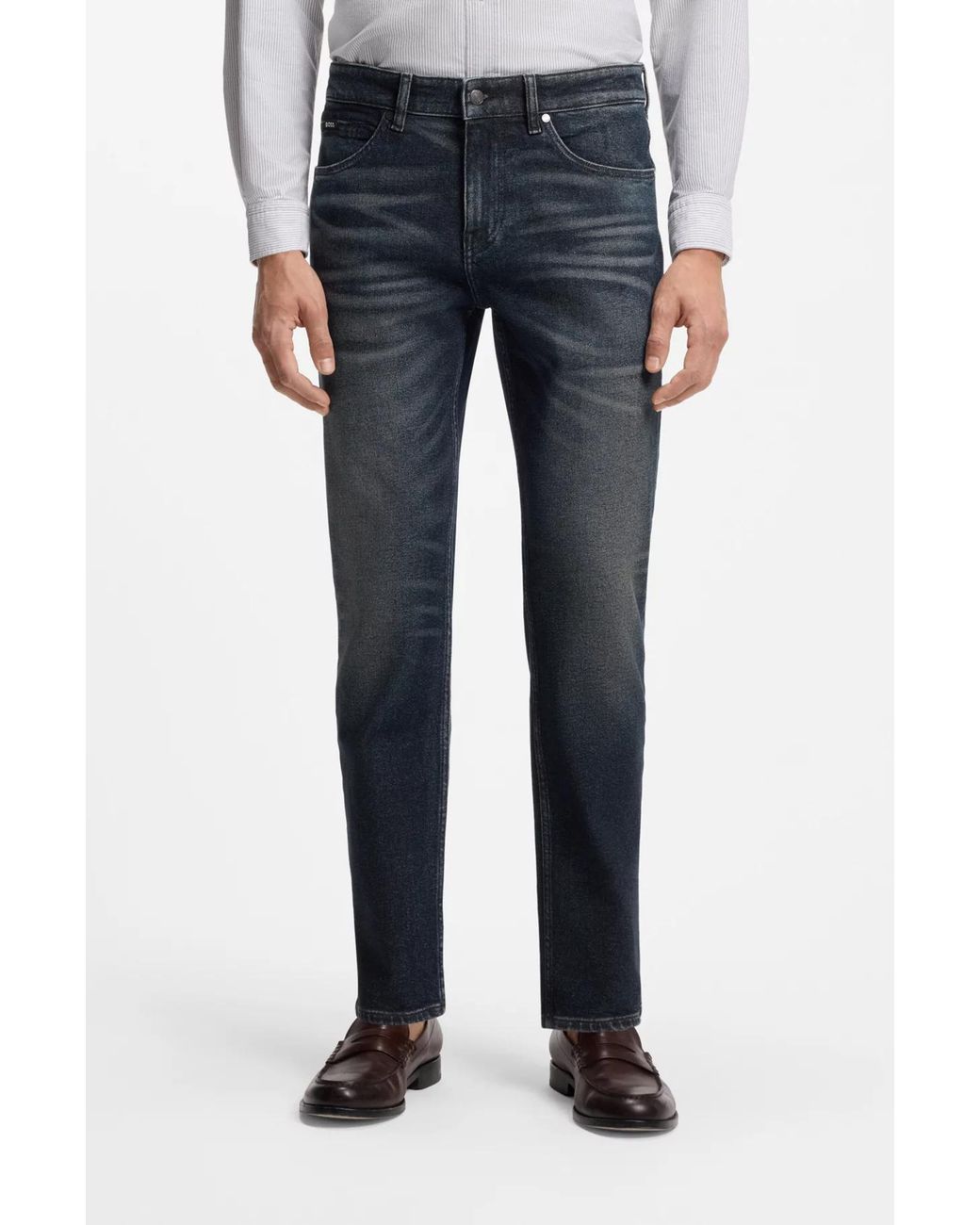 Boss Blue フェイデッド ジーンズ for men
