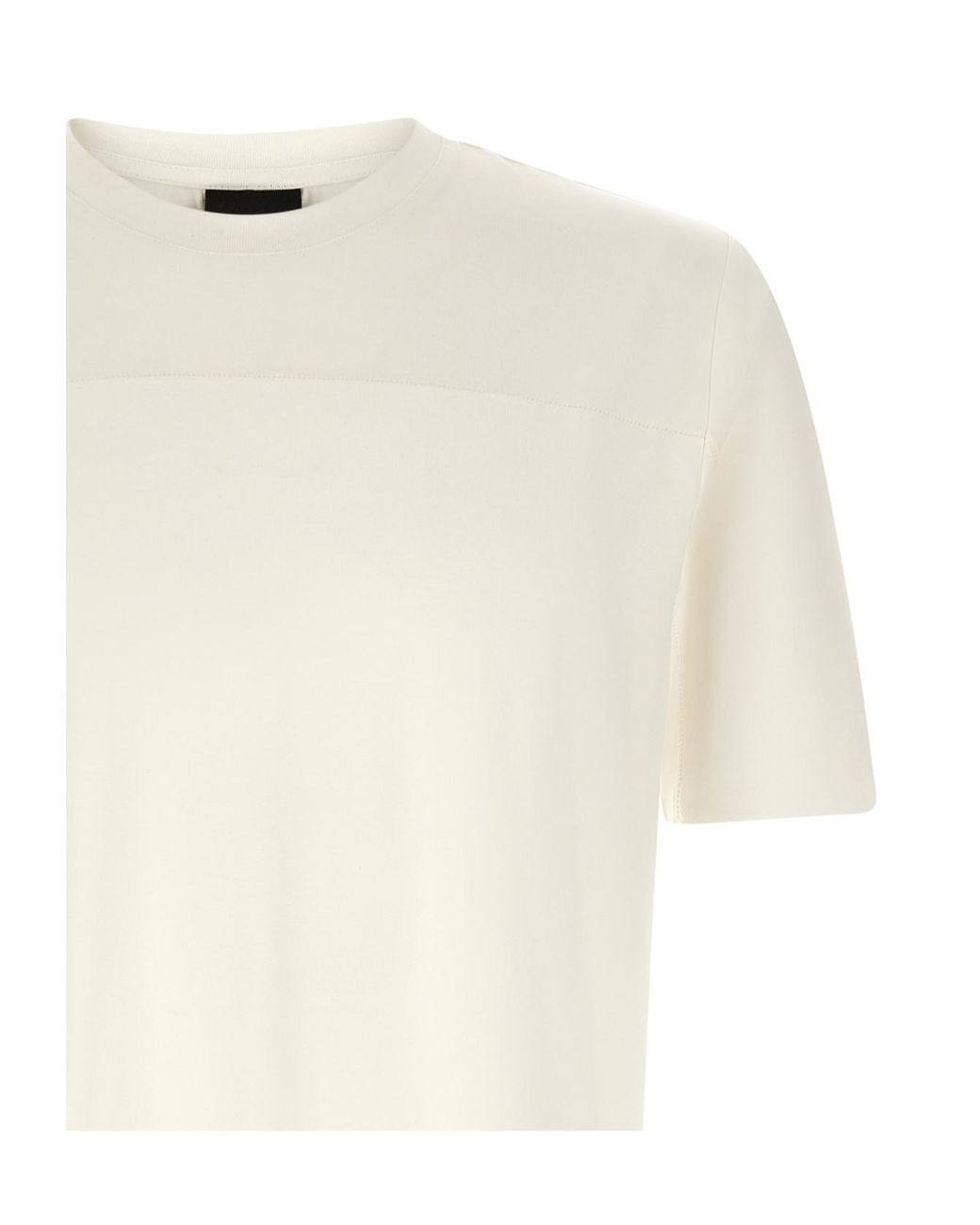 Thom Krom White M Ts 973 Seam Detail T-Shirt for men