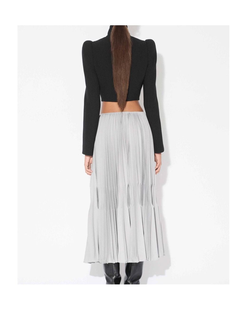 Alaïa Black Alaïa High Neck Jacket