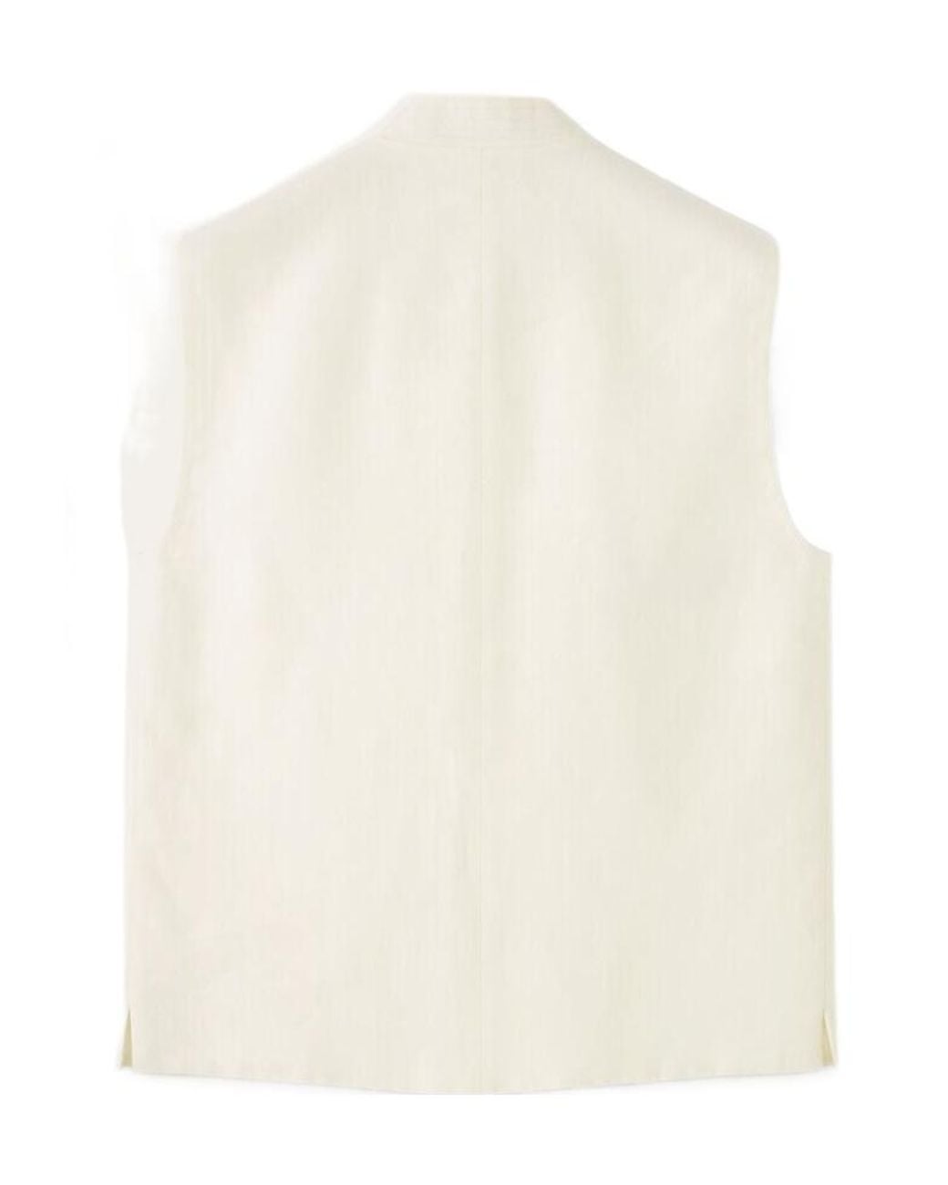 Loro Piana White Vienna Vest for men