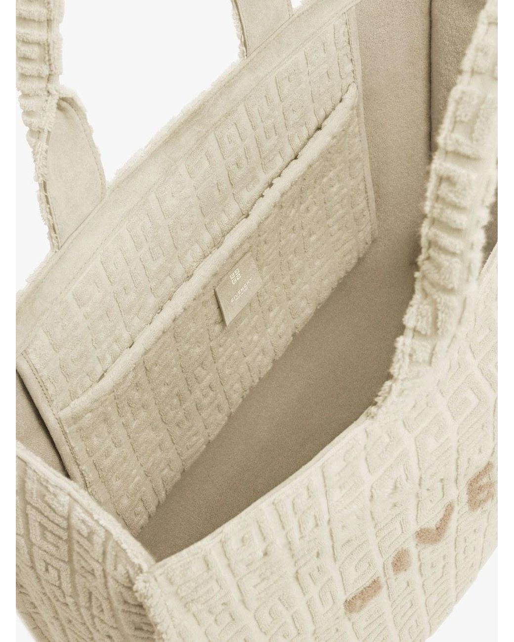 Givenchy Natural 4G Pattern Medium G-Tote Shopping Bag