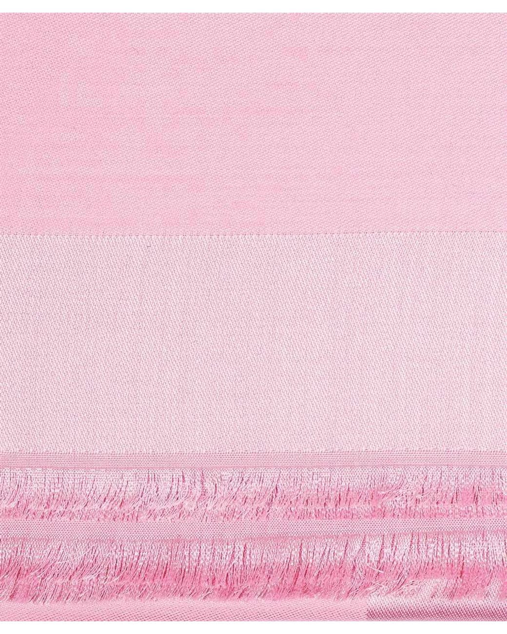 Givenchy Pink Logo Scarf