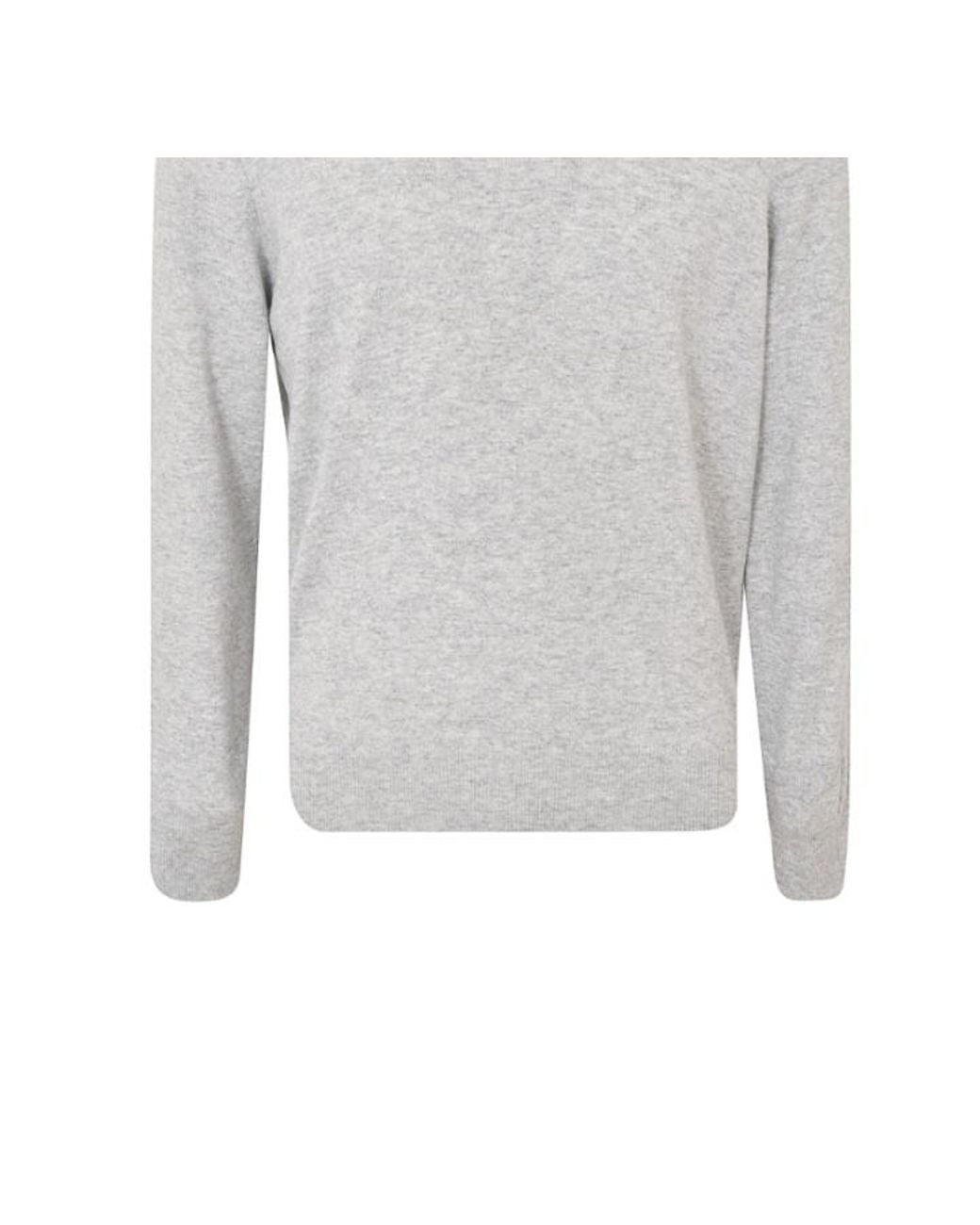 Brunello Cucinelli Gray Turtleneck Jumper for men