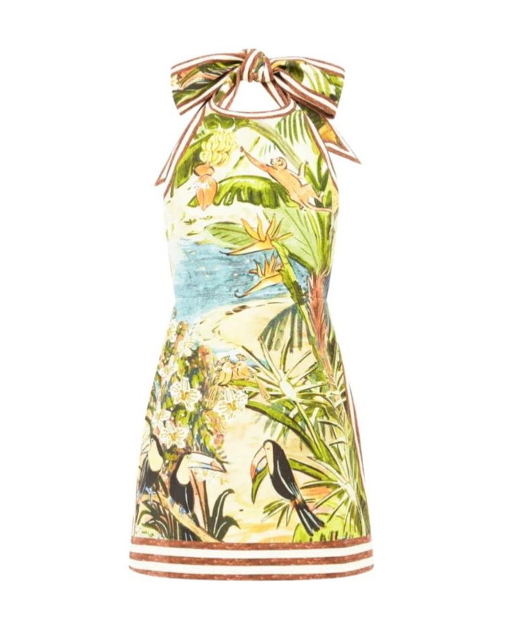 ALÉMAIS Yellow Printed Dress
