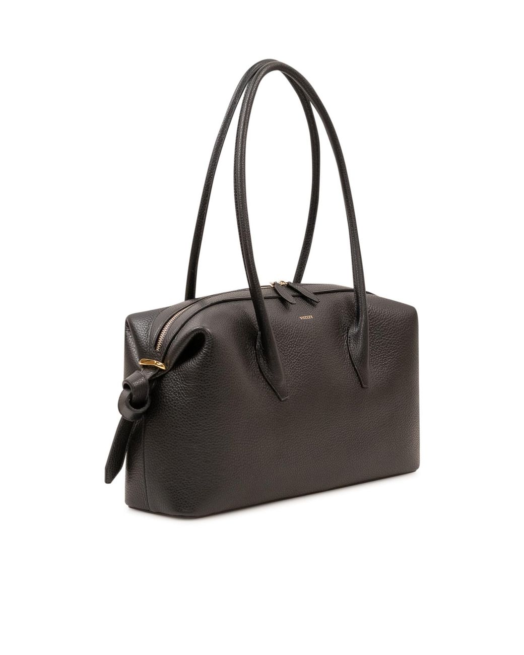 Yuzefi Black Brioche Duffle Bag