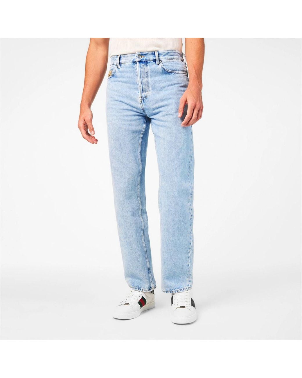 Gucci Blue Slim Fit Jeans for men