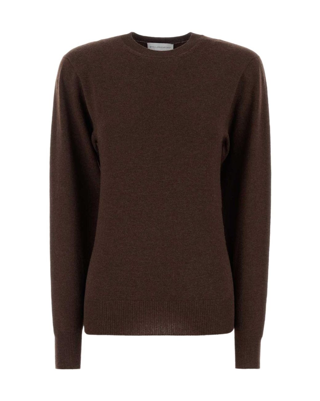 Stella McCartney Brown Crewneck Knitted Jumper