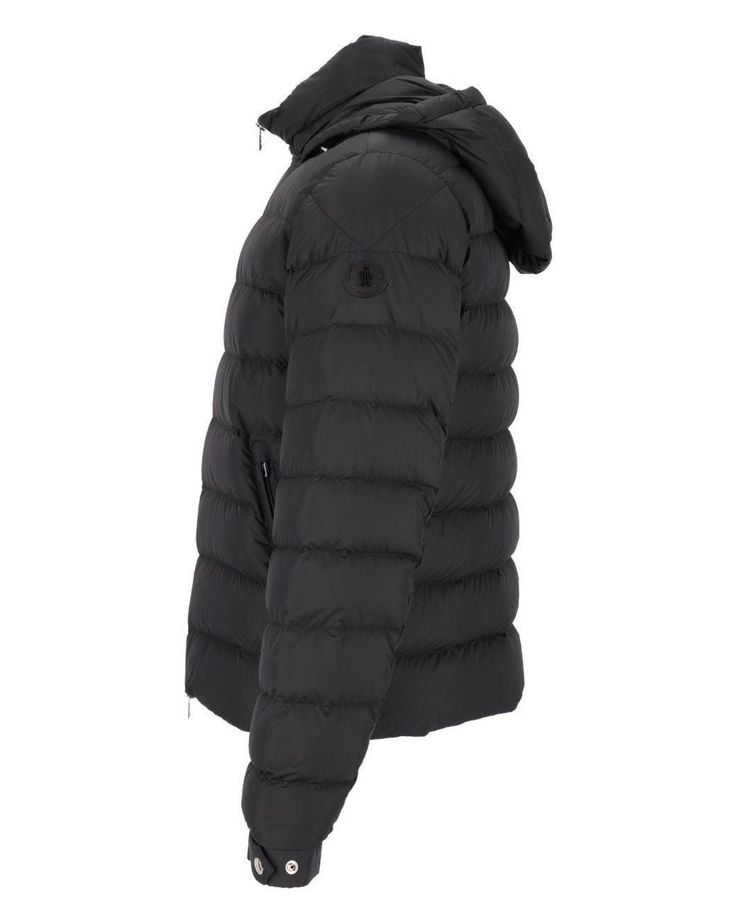 Moncler Black Arneb Hooded Padded Jacket for men