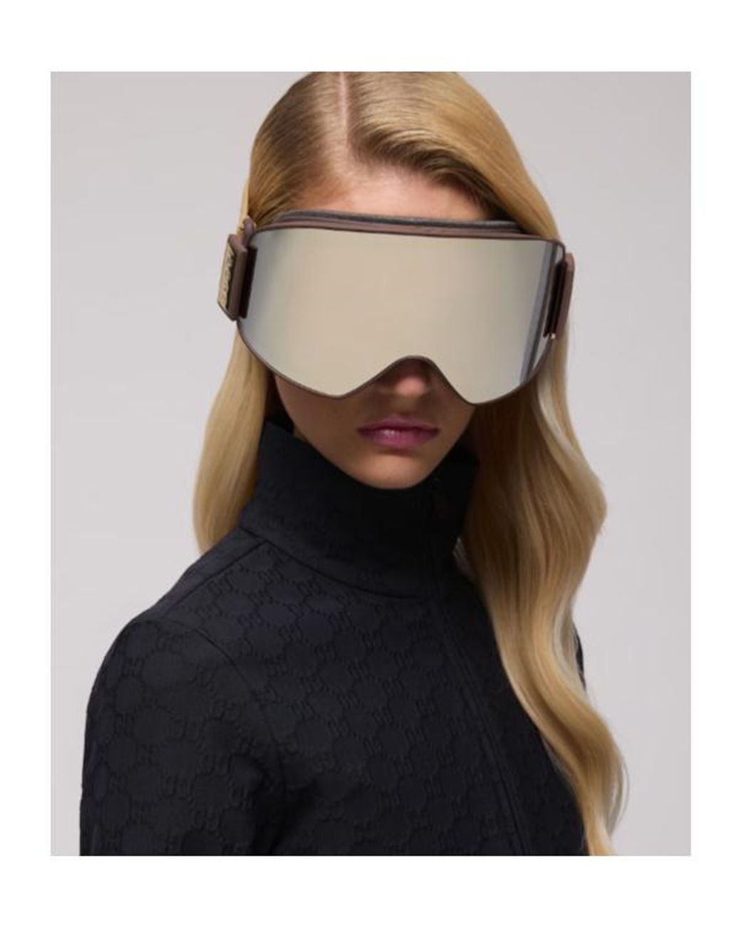 Gucci Multicolor Mask-Shaped Sunglasses for men