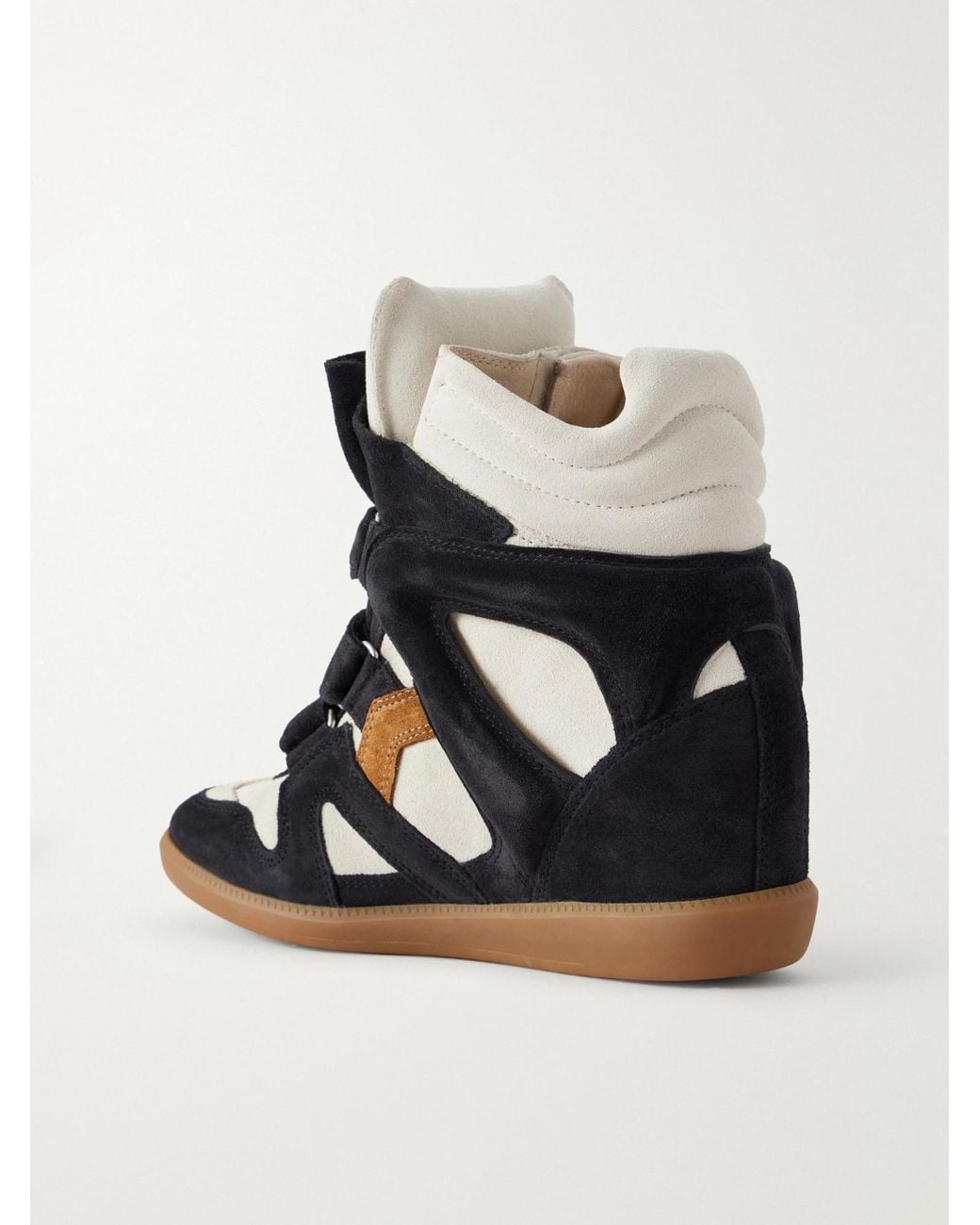 Isabel Marant Black Bekett Ring Sneakers