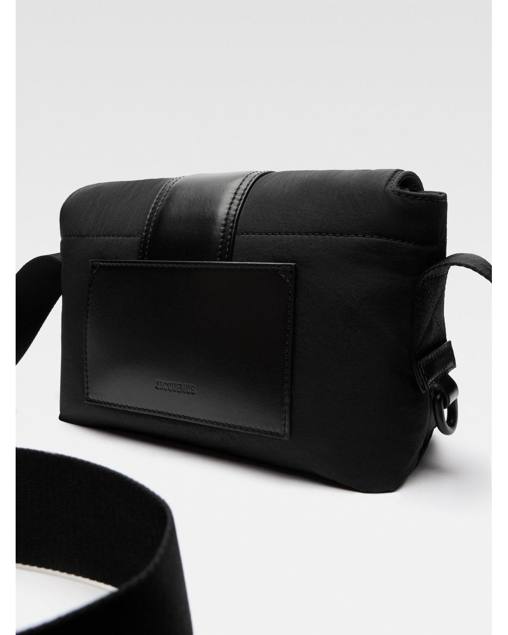 Jacquemus Black Bambino Small Messenger Bag for men