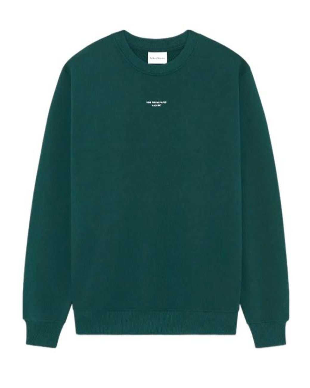 Drole de Monsieur Green Long Sleeve Sweatshirt for men