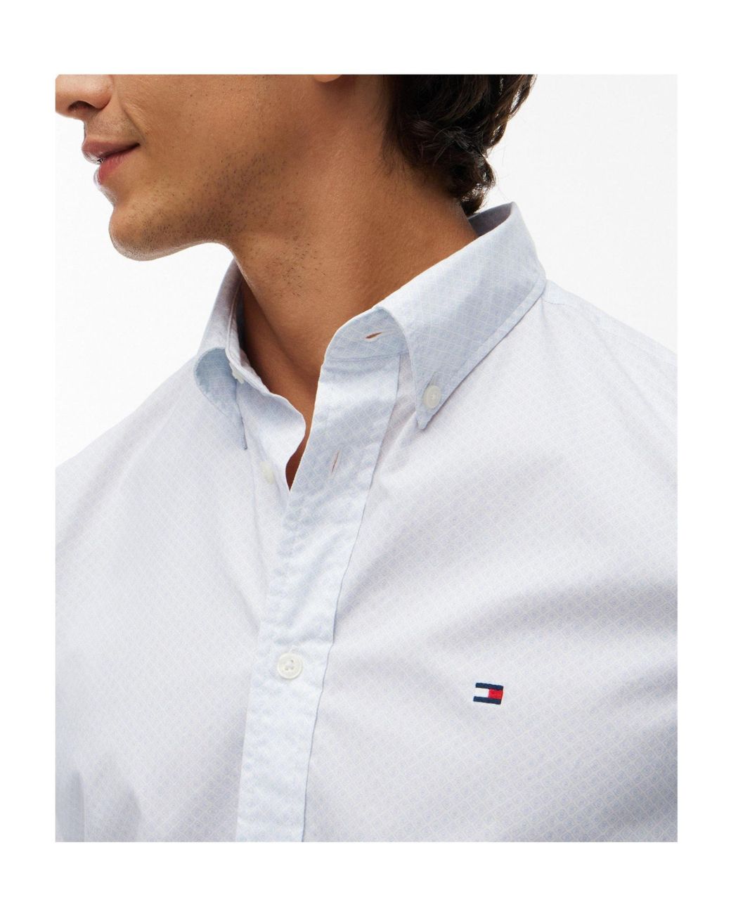 Tommy Hilfiger Blue Long-Sleeved Shirt for men