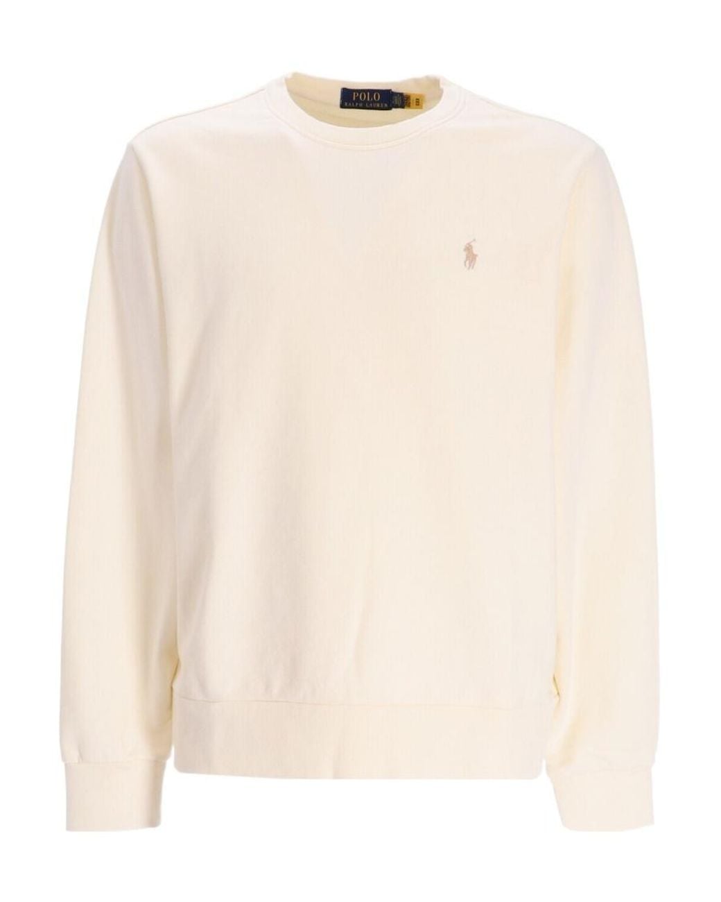 Polo Ralph Lauren Natural Loopback Fleece Sweatshirt for men