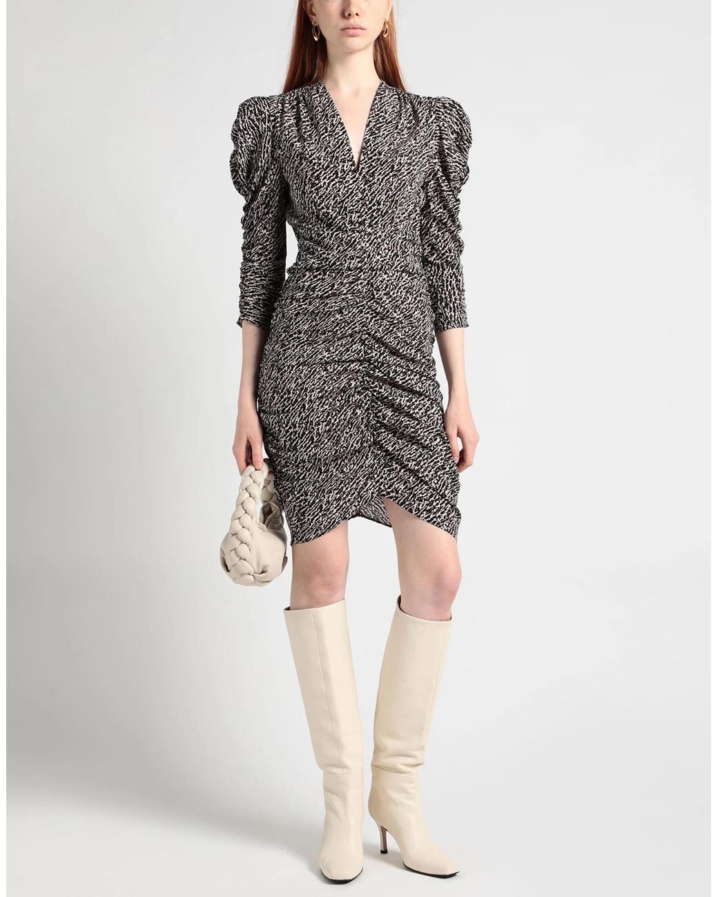 Isabel Marant Gray Short Dresses