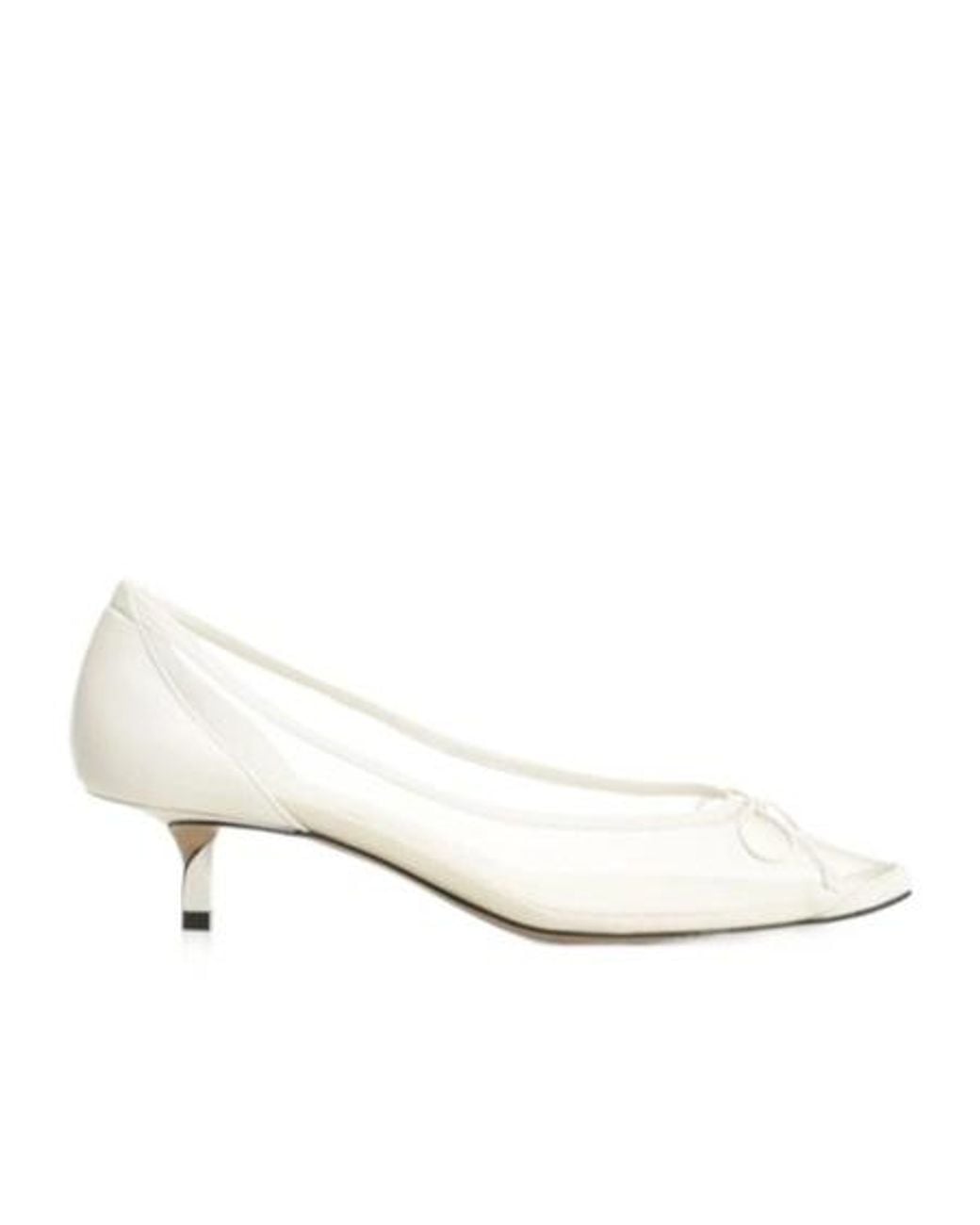 Jacquemus Natural Tourni Heeled Pumps