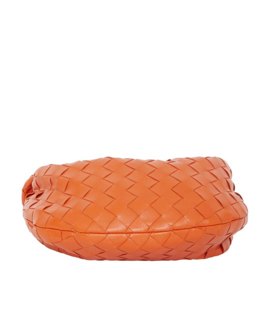 Bottega Veneta Orange Jodie Mini Tote Bag