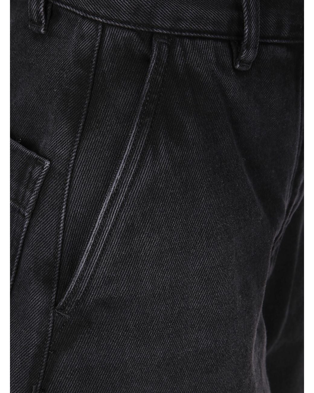 Studio Nicholson Black Chalco Tapered Leg Jeans