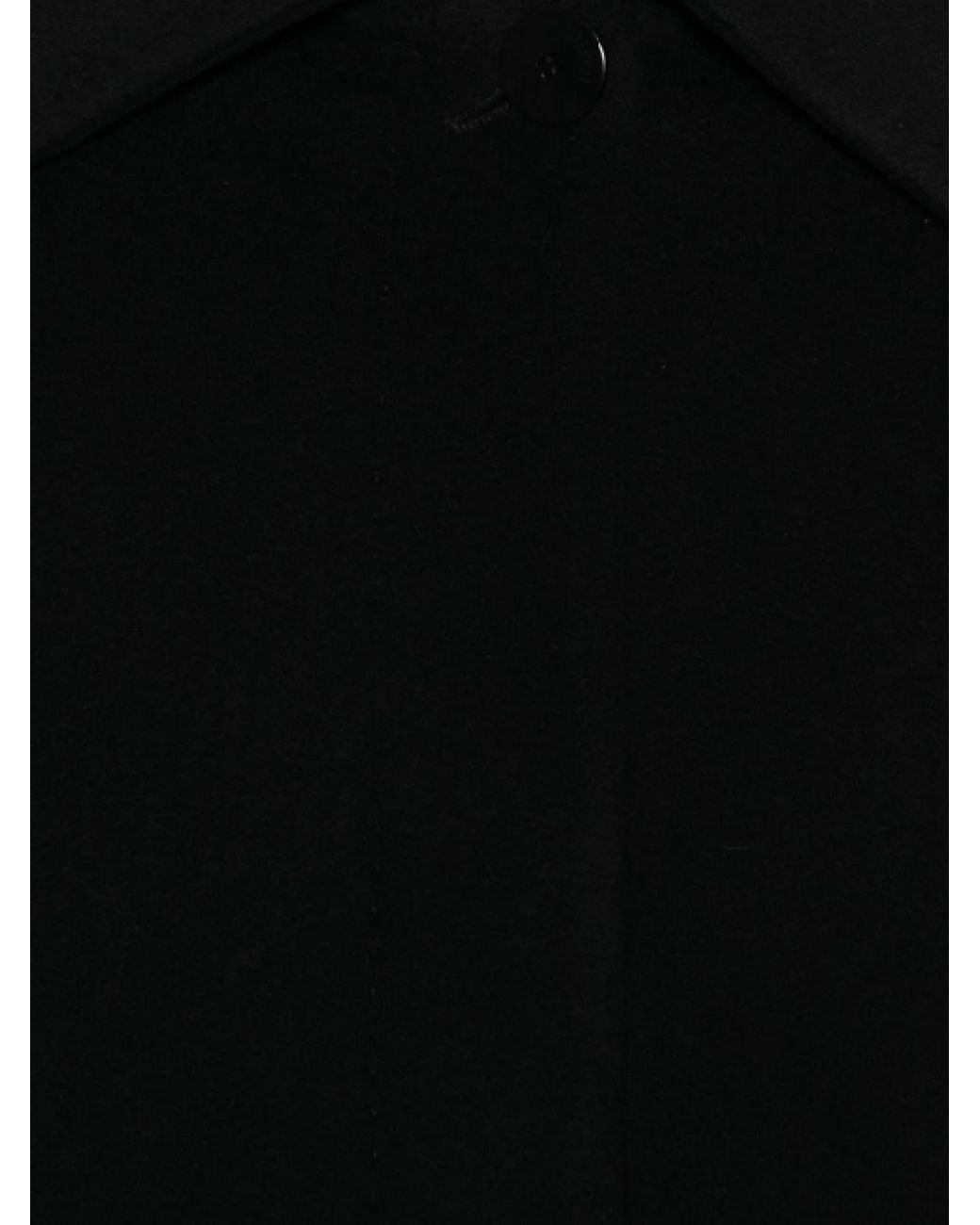 Joseph Black Single-Breasted Coat