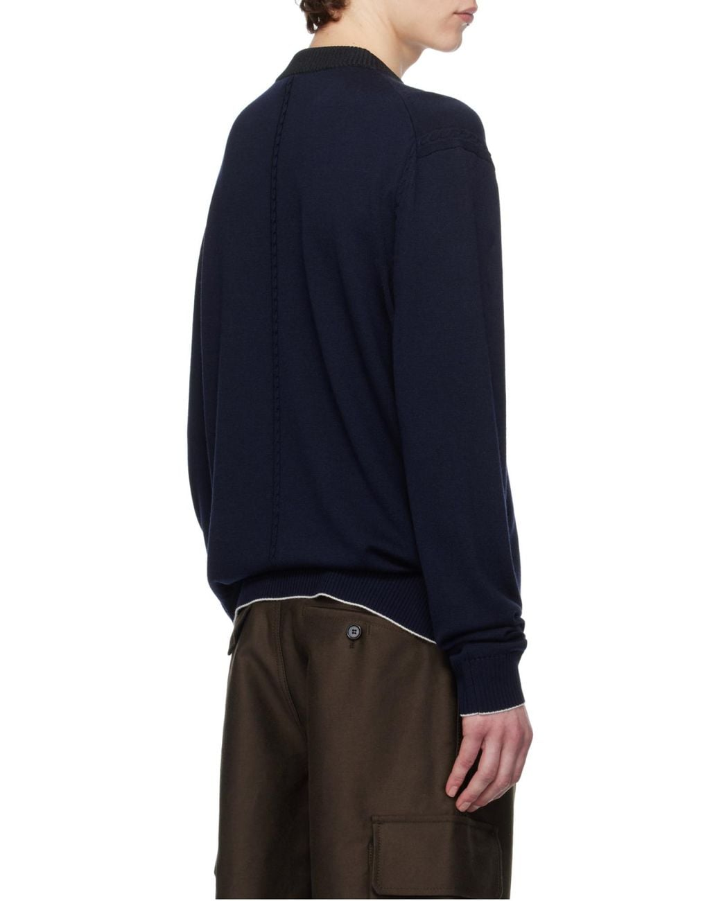 Jacquemus Blue The Tricot Knit Jumper for men