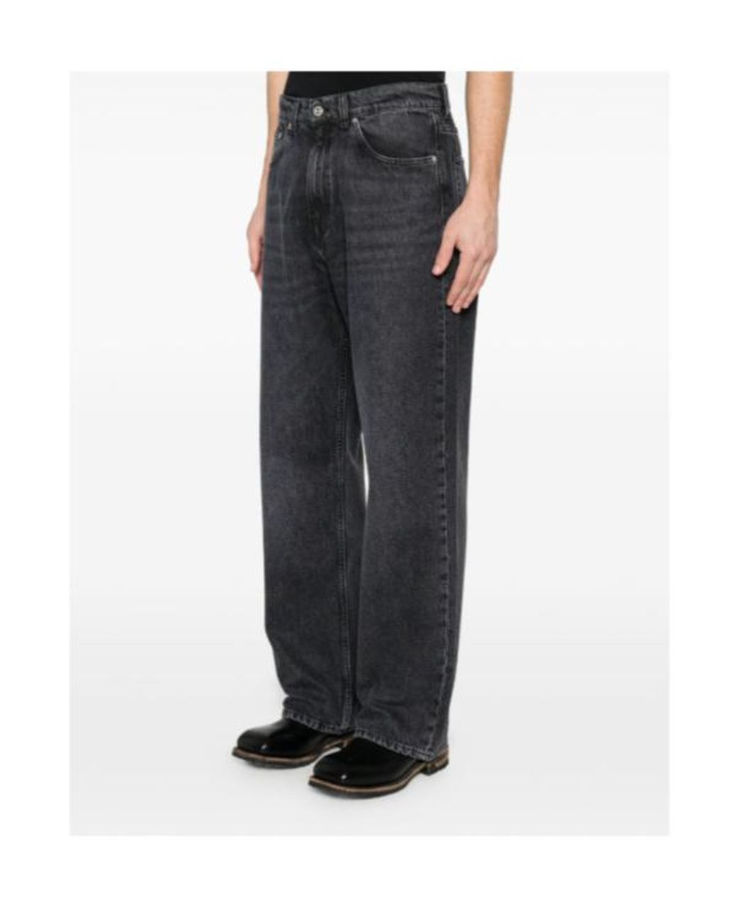 Our Legacy Gray Belt Loop Jeans for men