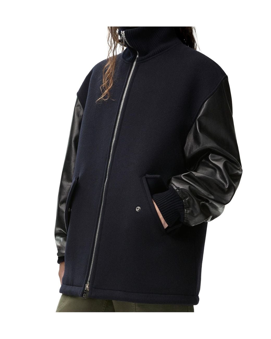 Loewe Blue Hybrid Jacket for men