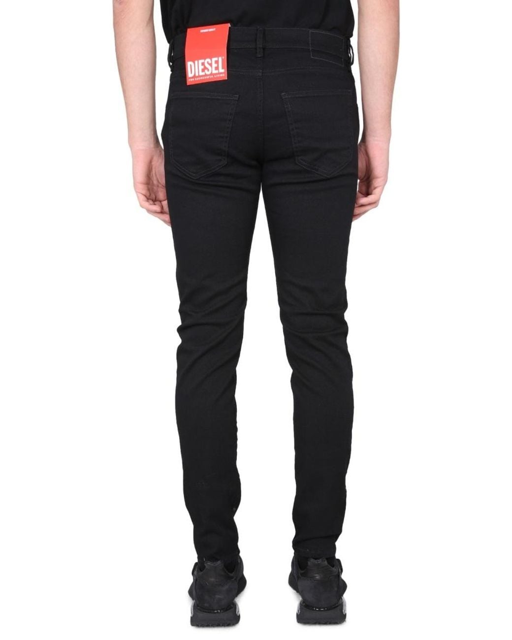 DIESEL Blue 2019 D-Strukt Straight-Leg Slim-Cut Jeans for men