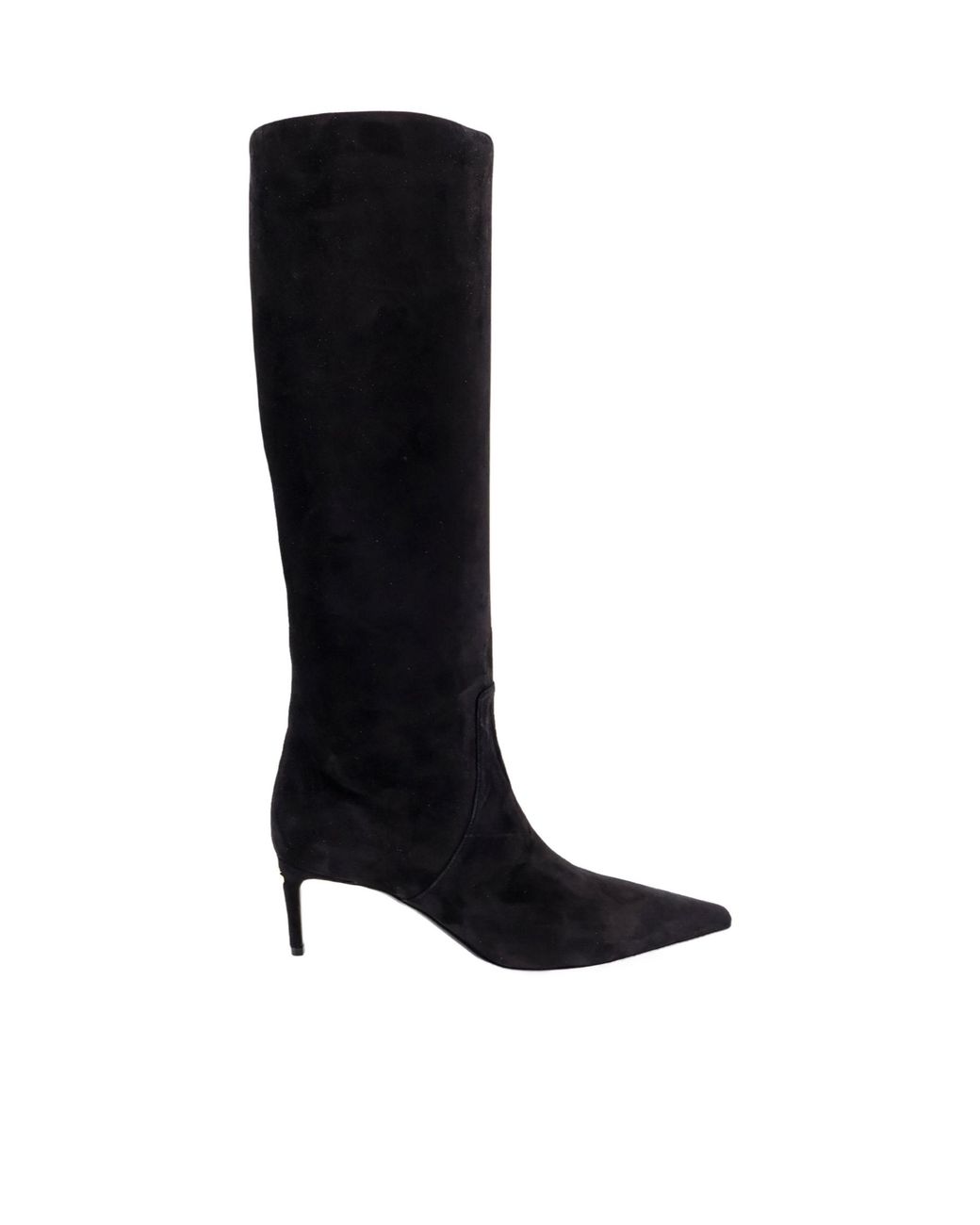 Dolce & Gabbana Black Pointed Toe Boots